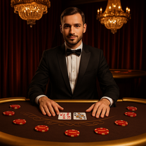 Spinbara - Jeu de Table Blackjack en Direct - Casino avec Vrai Croupier
