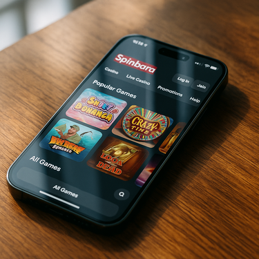 Spinbara - Mobile Platform - Responsive Gaming
